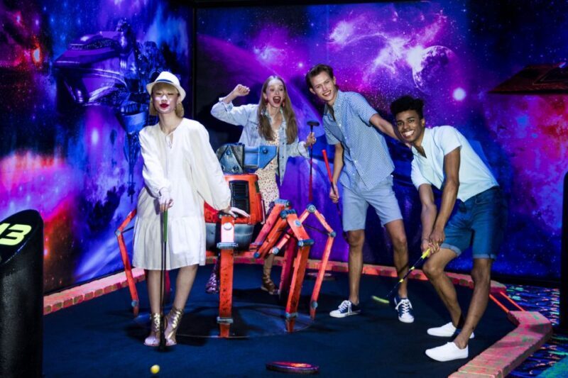 American Dream: Blacklight Mini Golf Entry Ticket - A Closer Look at the Experience