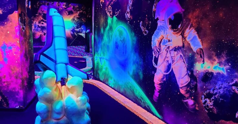 American Dream: Blacklight Mini Golf Entry Ticket - FAQ