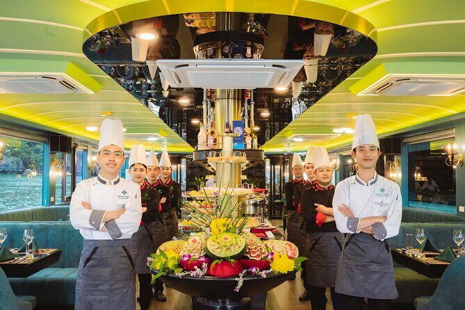 Amethyst Cruise Luxury Day Tour from Halong Bay Included Transfer - FAQs