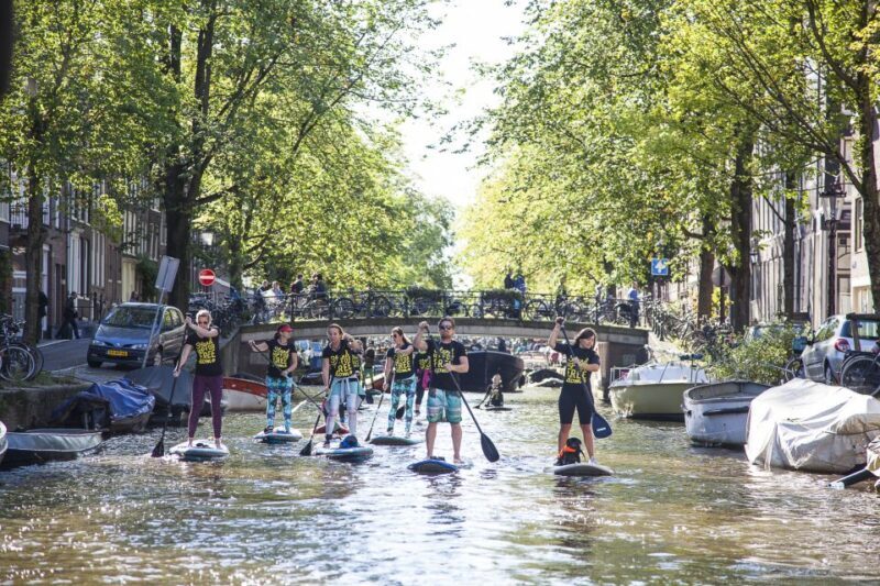 Amsterdam: 2-Hour Stand Up Paddle Board Tour - An Authentic Look at the SUP Tour