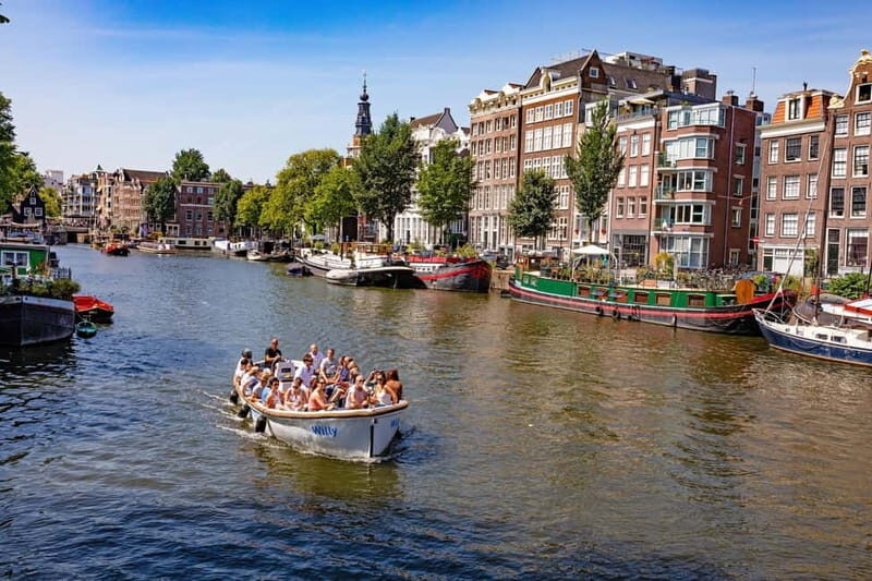 Amsterdam: 75 minute Open Boat Canal Cruise with Live Guide - Practical Details