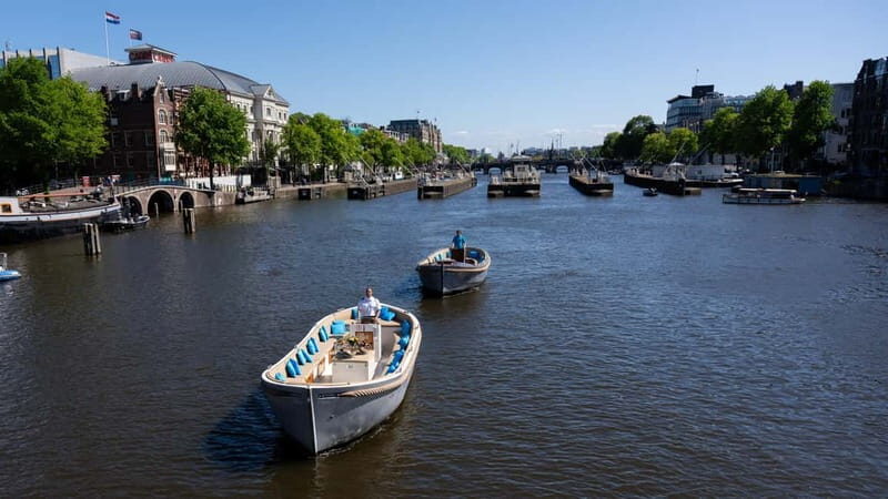 Amsterdam: Canal Cruise in Open Boat with Drink Option - Starting Points and Accessibility