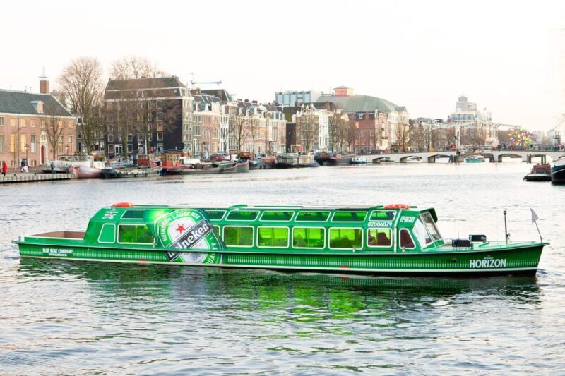 Amsterdam: City Canal Cruise and Heineken Experience Ticket - Key Points