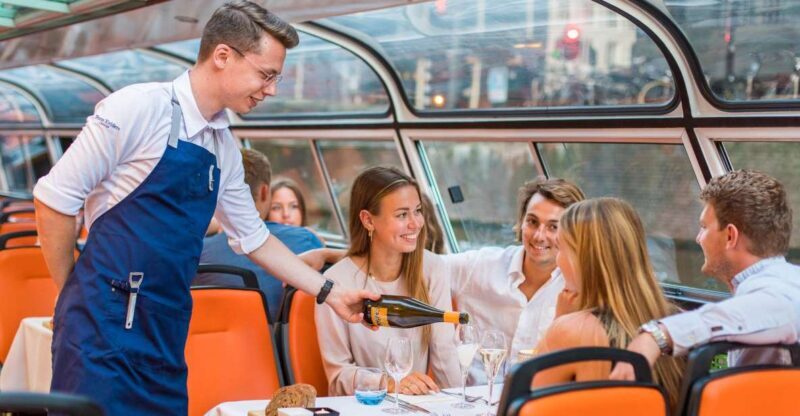 Amsterdam: Dinner Cruise with 4-Course Menu - Key Points