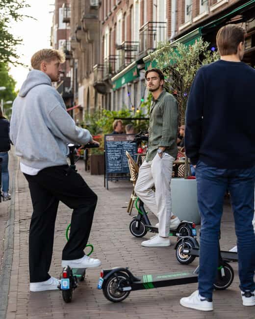 Amsterdam: E-Scooter Tour Golden Canals Tour (2h) - Key Points