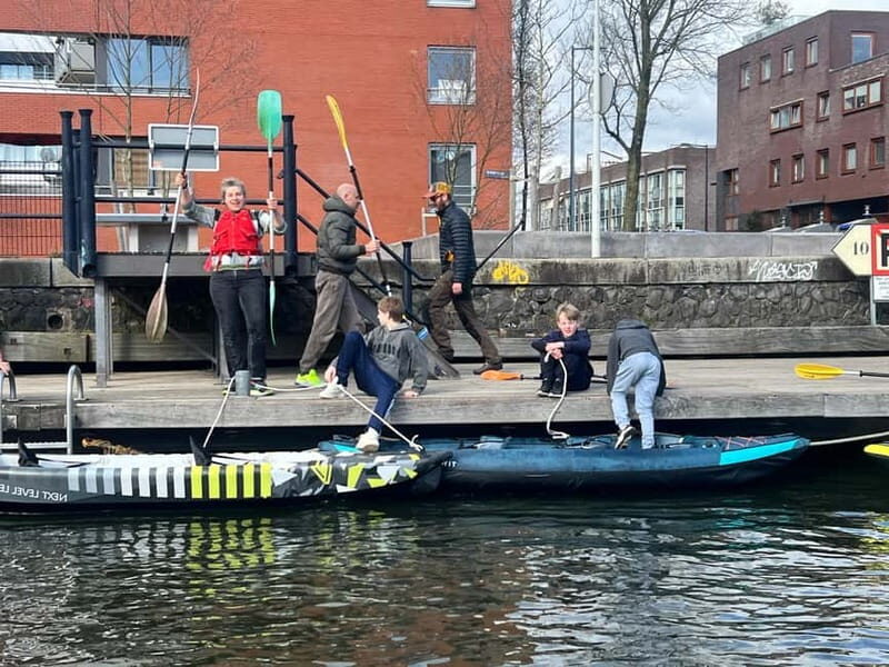 Amsterdam Eastern Islands & Docklands; Guided Canoe Tour - The Sum Up