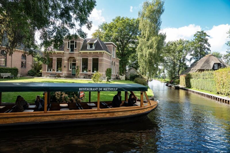 Amsterdam: Giethoorn Day Trip, Boat Tour, and Walking Tour - Key Points