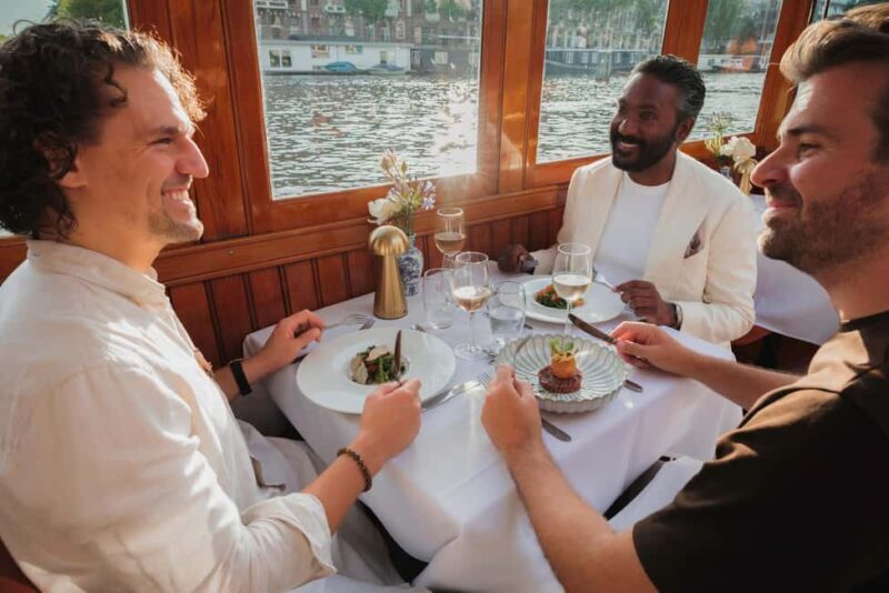 Amsterdam: High-End 3-Course Dinner Canal Cruise - FAQs