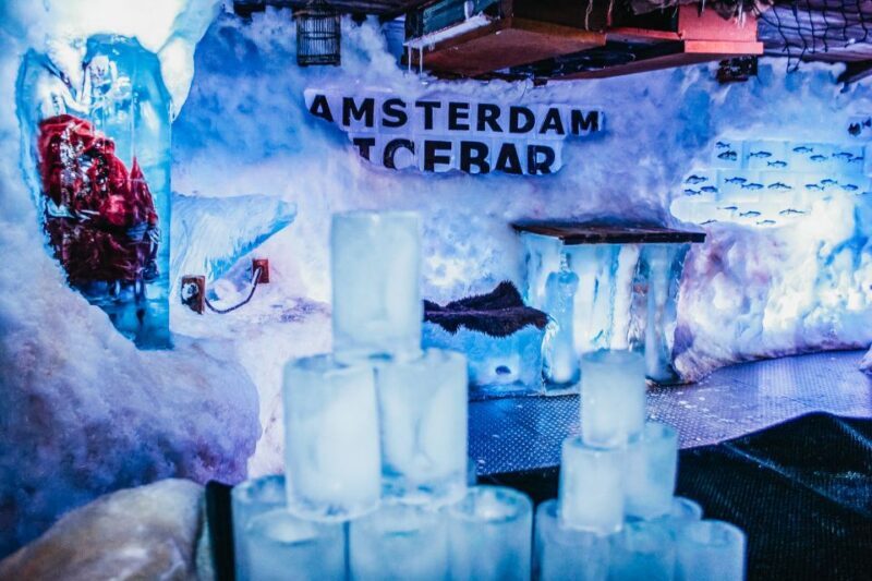 Amsterdam: Icebar Entry Ticket with 3 Drinks - Key Points