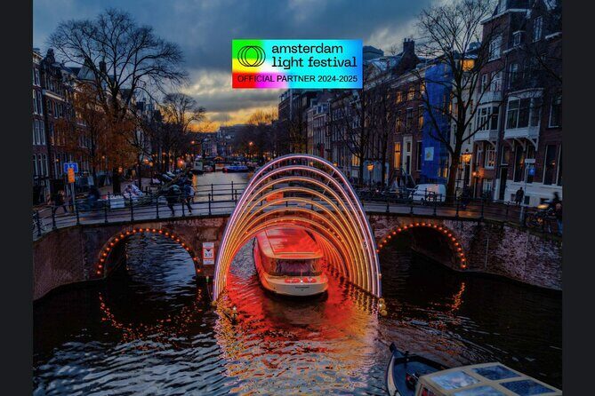 Amsterdam Light Festival: Canal Cruise Covered Saloon Boat - FAQs
