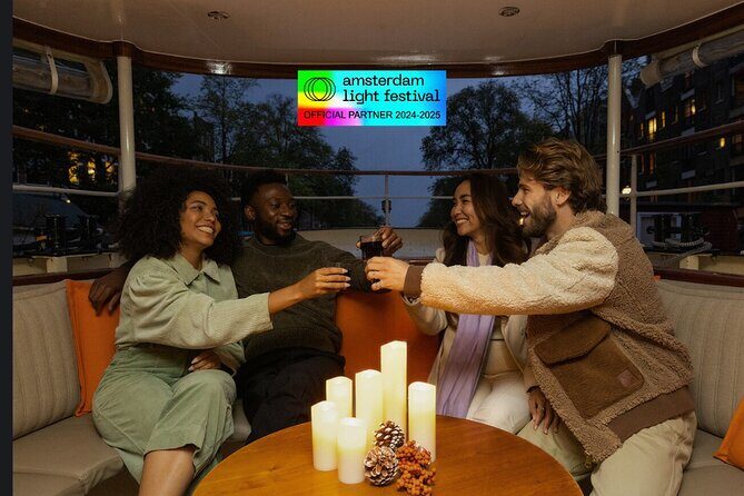 Amsterdam Light Festival: Canal Cruise Luxury Boat - Key Points