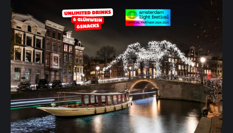 Amsterdam: Light Festival Heated Cruise with Drinks Option - Key Points