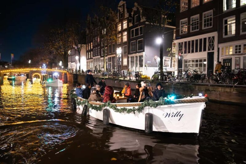 Amsterdam: Light Festival Open Boat Cruise - The Experience in Detail