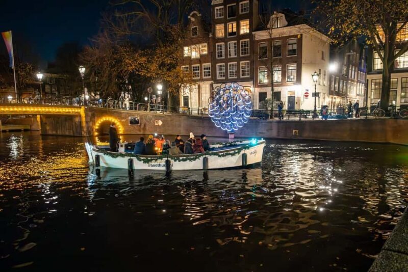 Amsterdam: Light Festival Open Boat Cruise - Practical Details for Your Visit