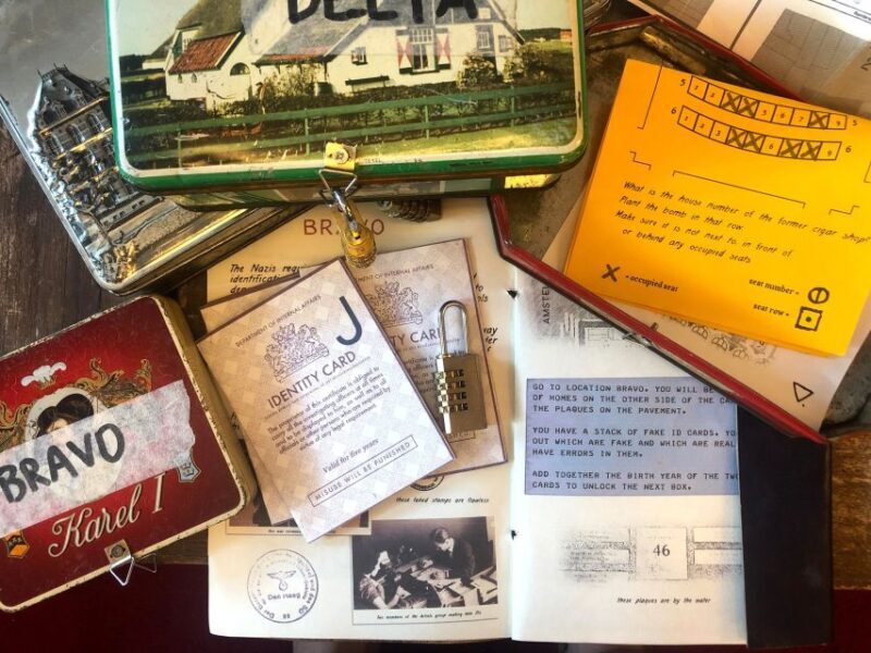 Amsterdam: "Operation 45 " Treasure Hunt Walking Tour - Key Points