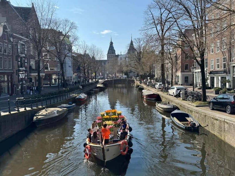 Amsterdam: Premium Tulip Boat Canal Tour - Key Points