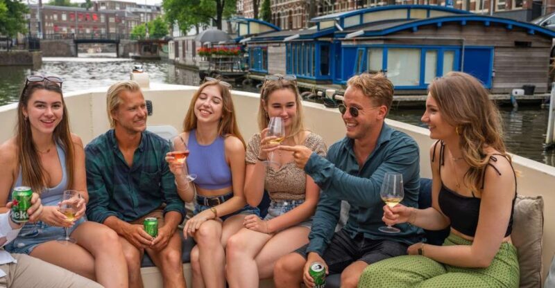 Amsterdam: Red-Light District Pub Crawl and Booze Boat Tour - Key Points