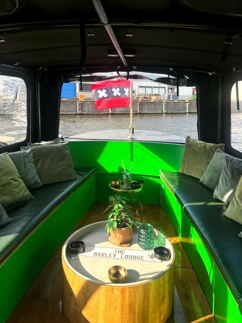 Amsterdam: Smoke and Lounge City Boat Cruise - FAQs