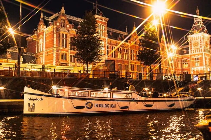 Amsterdam: The Bulldog Boat With 2 Drinks (420 Friendly) - FAQ