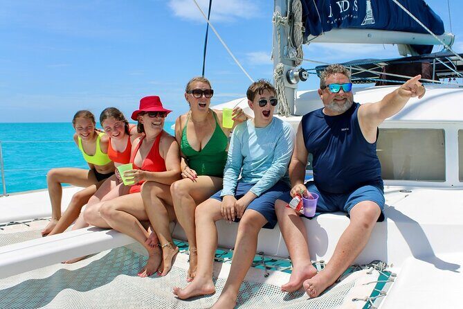 Amusing Catamaran trip to Isla Mujeres + Open bar + Ice Bar - Setting Sail: The Itinerary Breakdown