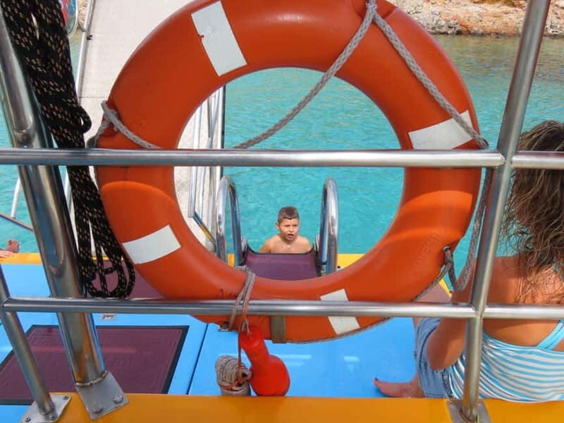 An Aegean Sea Adventure on Glass-Bottom Speedboat Dory! - Key Points