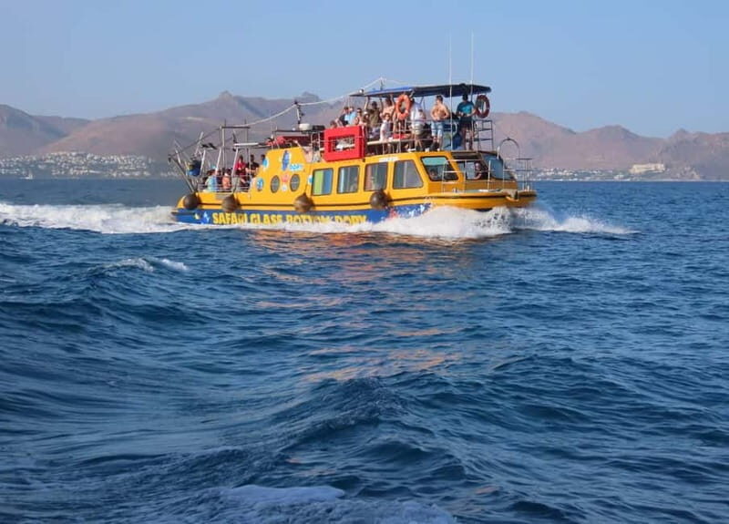 An Aegean Sea Adventure on Glass-Bottom Speedboat Dory! - An In-Depth Look at the Glass-Bottom Speedboat Tour