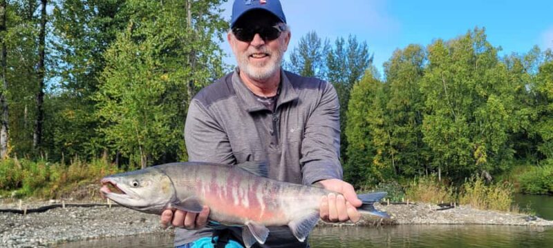 Anchorage: Full-day guided salmon fishing with Hotel Pickup - Key Points