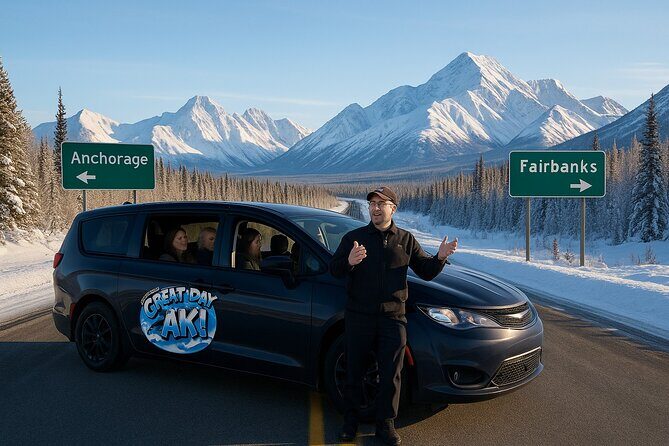 Anchorage to Fairbanks OR Fairbanks to Anchorage Transportation - Key Points