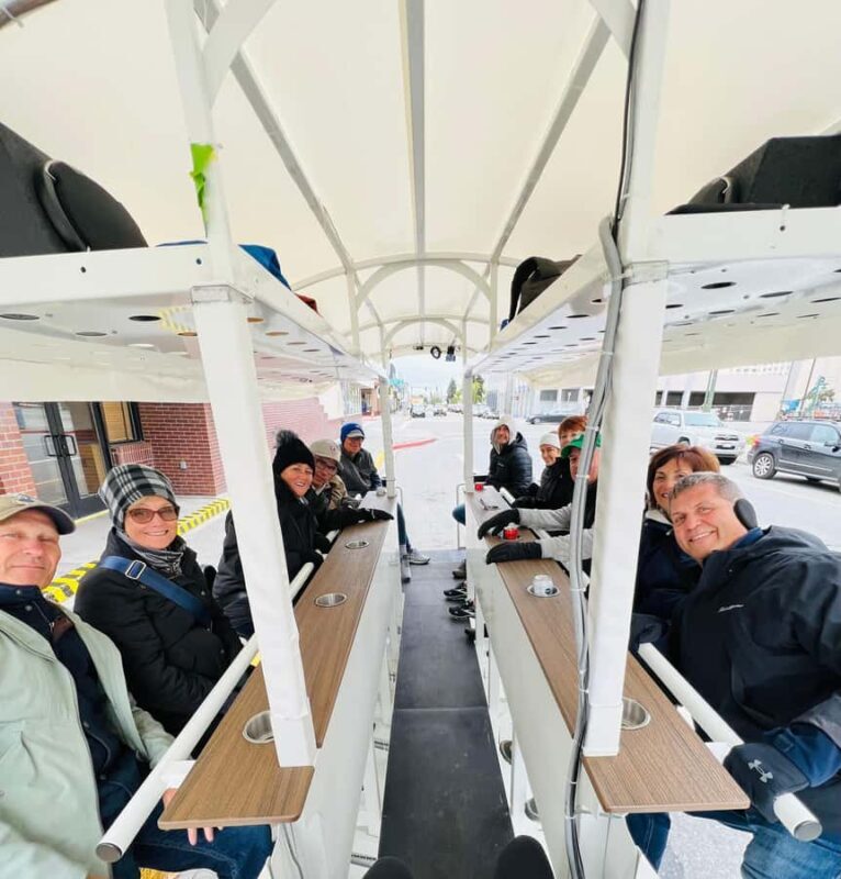 Anchorage: Tour on a unique 14-passenger electric vehicle - Transportation, Duration, and Practical Details