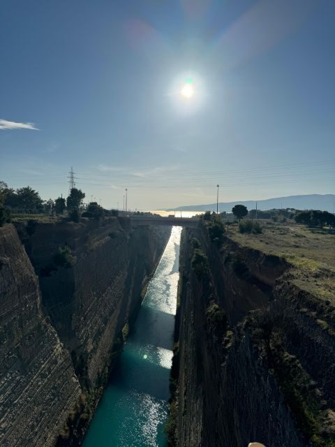 Ancient Corinth Isthmus Canal Luxury Private Tour 5 Hours - Akrocorinthos Castle and Panoramic Views