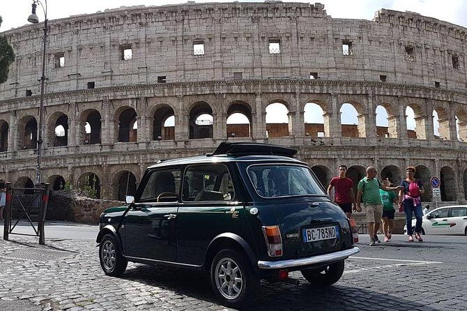 Ancient Tour of Rome by Mini Cooper Classic Cabrio with Aperitif - The Itinerary Breakdown: What to Expect at Each Stop
