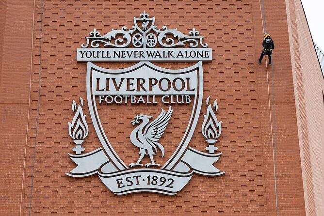 Anfield Abseil with Free Entry to the LFC Museum - Key Points