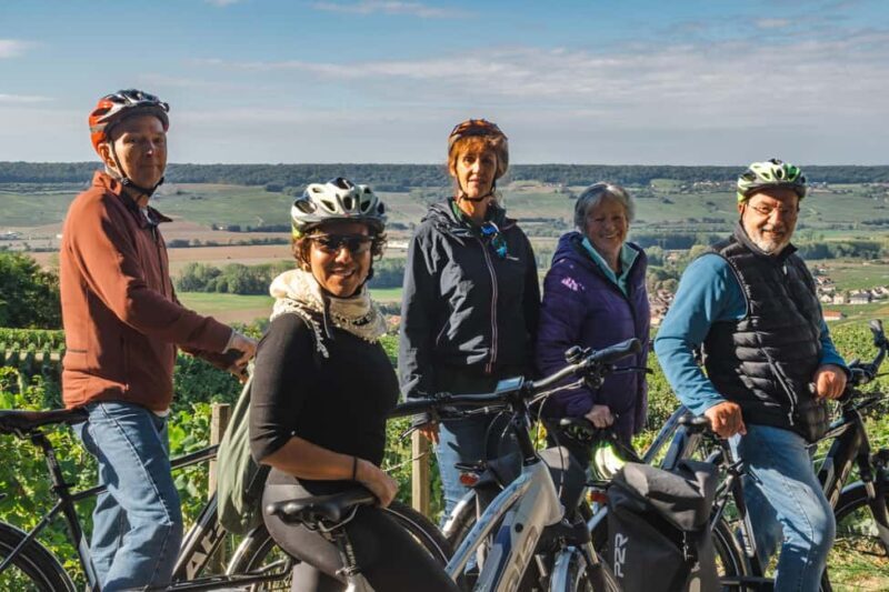 Angélique's electric bike tour in Champagne - A Scenic Ride Through Champagne’s Vineyards