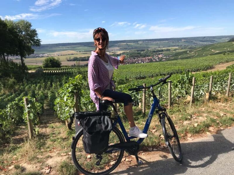 Angélique's electric bike tour in Champagne - Tasting in a Sparkling Atmosphere