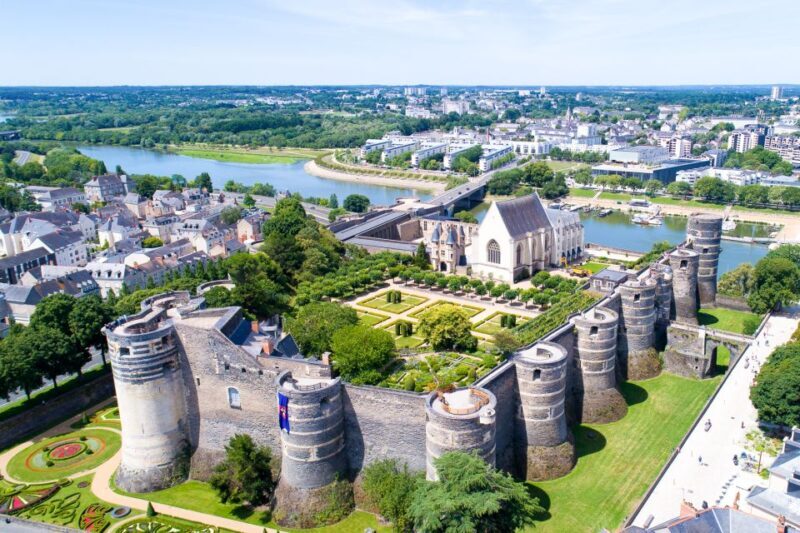 Angers: Château d'Angers entrance Ticket - An Impressive Medieval Fortress with Rich Visuals