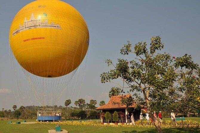 Angkor Wat Tour Plus Balloon Sunset - Key Points