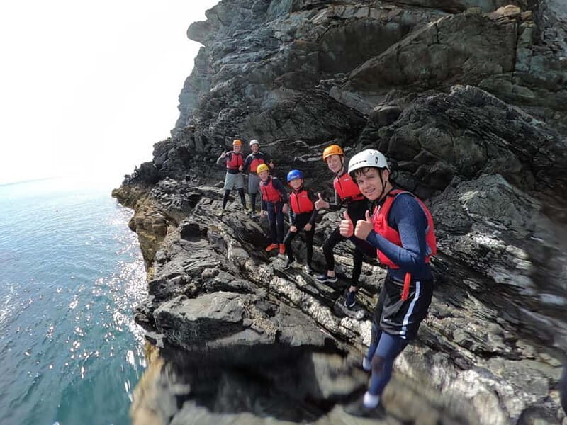 Anglesey: Epic Coasteering with Swimming Climbing and Jumps - The Final Stretch and Reflection