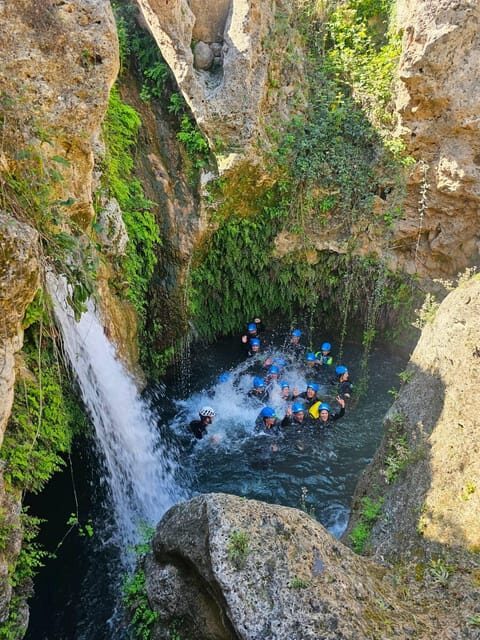 Anna: canyoning in Gorgo de la escalera - Key Points