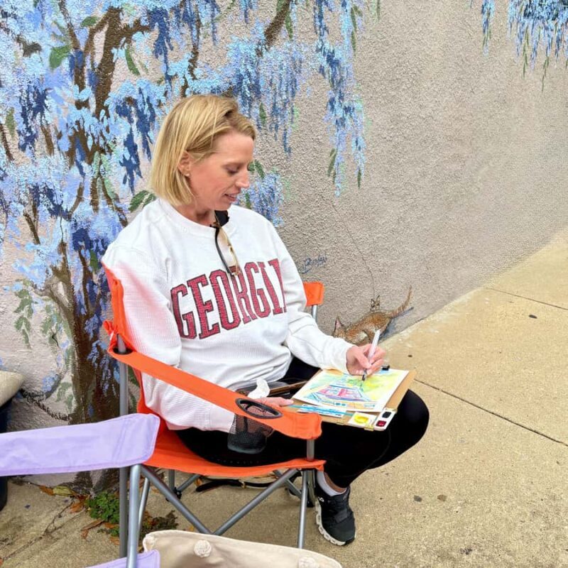 Annapolis: Outdoor Urban Sketching & Painting Class - The Role of the Instructor