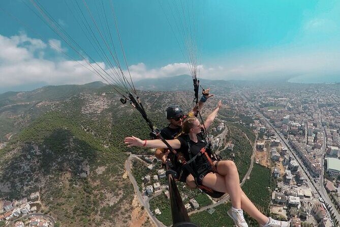 Antalya Alanya Paragliding Takeoff From 700 Meters - Key Points