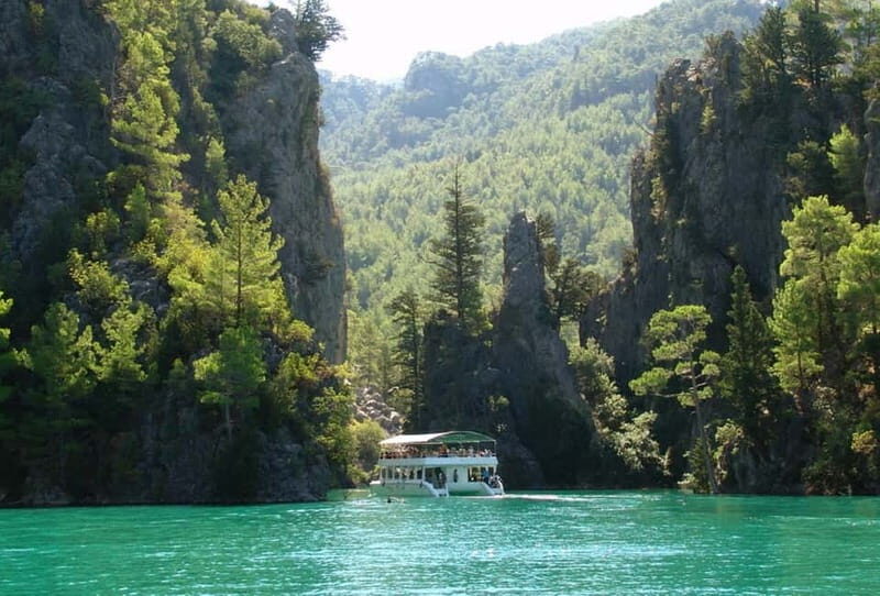 Antalya-Alanya-Side: Green Canyon Boat with Lunch&Transfers - Key Points