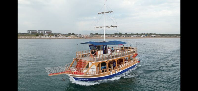 Antalya: Beach & Waterfalls Boat Trip w/ Lunch & Soft Drinks - Key Points