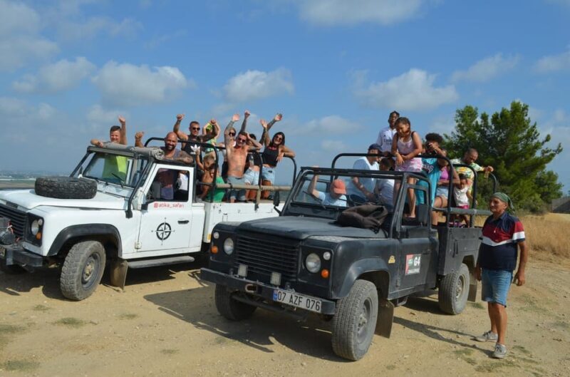 Antalya elale Ziyaretli Jeep Safari Turu - Starting Point and Departure
