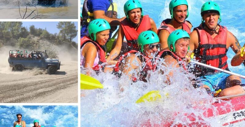 Antalya: Jeep Safari,Rafting,Canyon Visit with Lunch - An In-Depth Look at the Experience