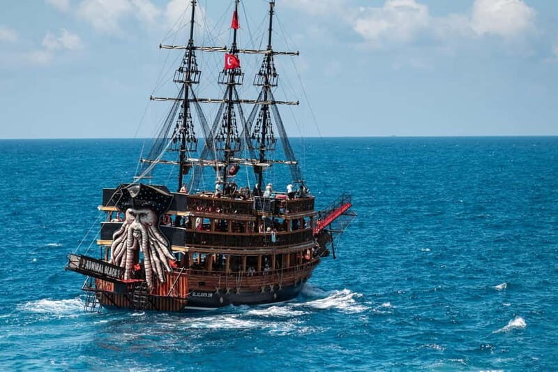 Antalya: Lara Pirate Boat Day Trip w/ Lunch & Soft Drink - Key Points
