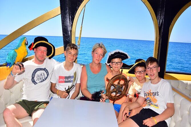 Antalya Lara Pirate Boat Trip w/Soft Drinks, Lunch & Pickup - The Return and Drop-off