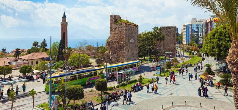 Antalya: Old City Tour w/Boat Trip, Cable Car & Waterfalls - Key Points