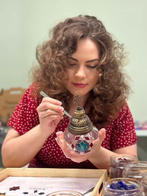 Antalya Old Town: Traditional Mosaic Lamp or Candle Workshop - A Closer Look at the Experience