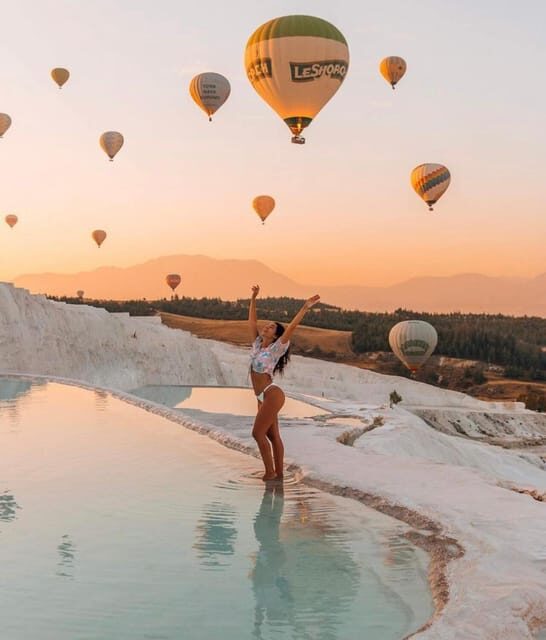 Antalya: Pamukkale Guided Tour With Optional Balloon Flight - Key Points