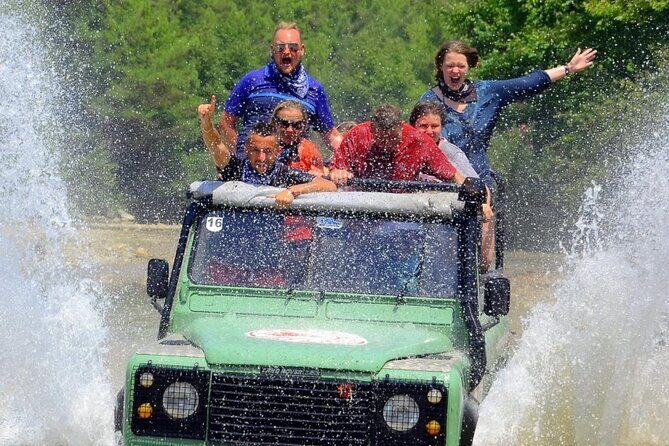 Antalya Rafting, Buggy, Jeep Safari & Zipline Experience w/Lunch - Key Points
